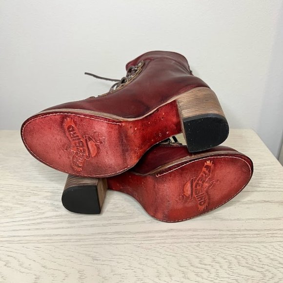 BNIB Freebird Red Borow Size 9 - Picture 5 of 5